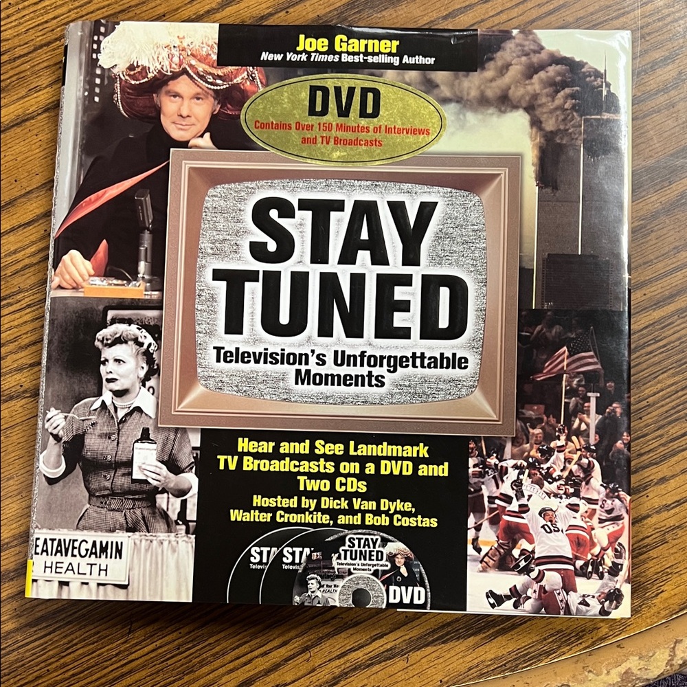 Stay Tuned Book and DVD with Iconic TV Moments